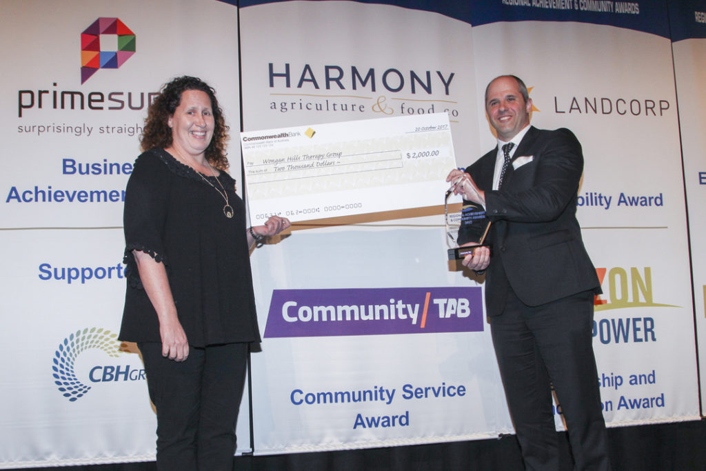 Wongan Hills Therapy Group Wins Community TAB Community Service Award thumbnail