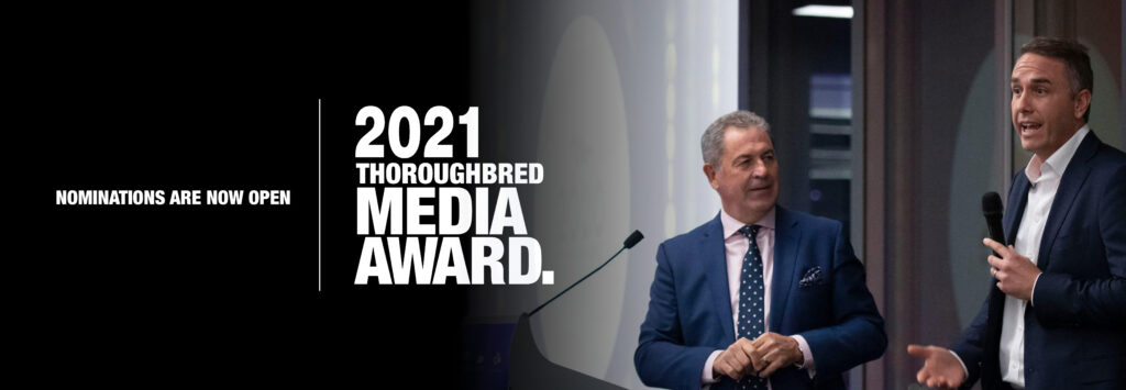 Nominations open for the 2021 Thoroughbred Media Award thumbnail